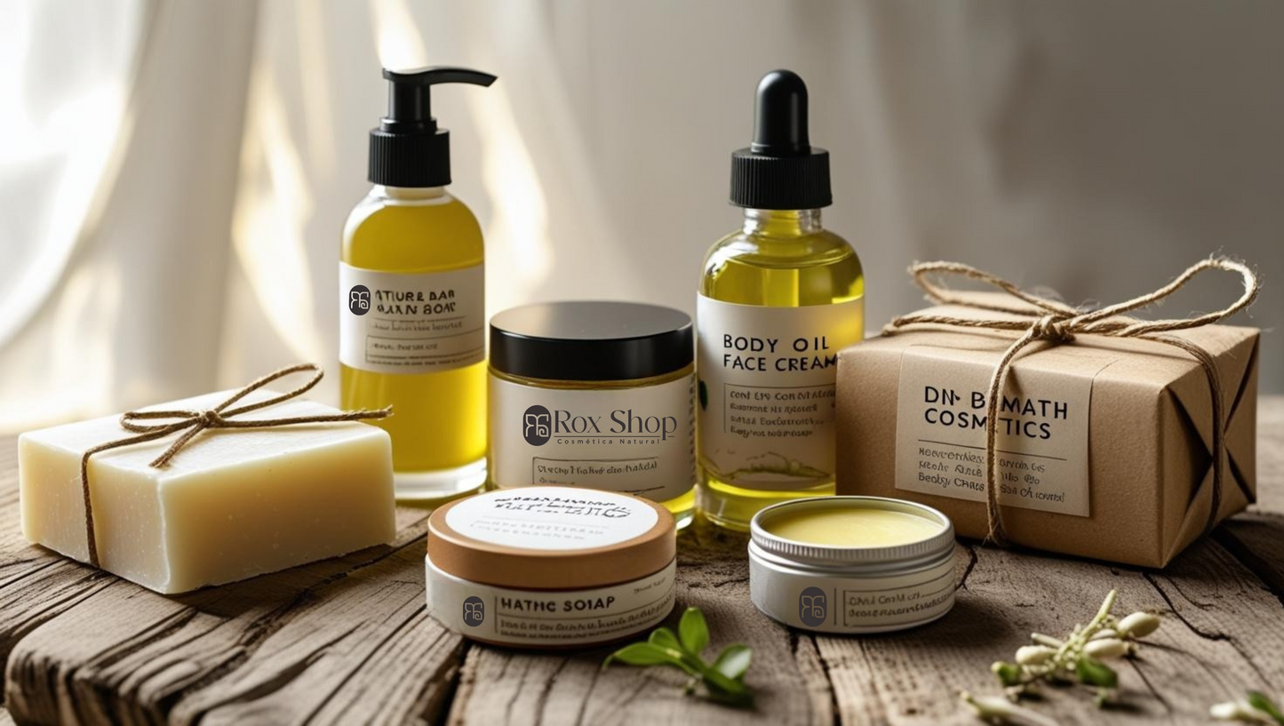 Kit Completo de Cosmética Natural Artesanal – Cuidado Integral para Tu Piel 100% Natural | Hecho a Mano | Sin Químicos | Ideal para Regalar o Consentirte