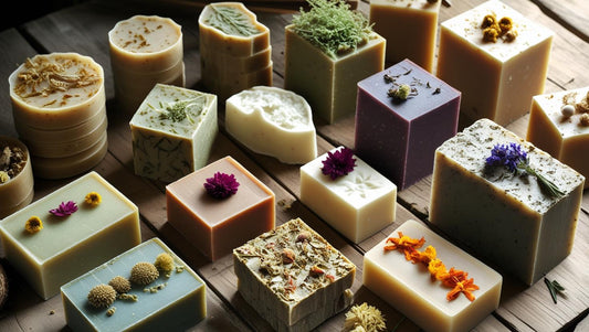 Jabones Artesanales Naturales – Variedad de Ingredientes y Propiedades 100% Naturales | Hechos a Mano | Cosmética Artesanal