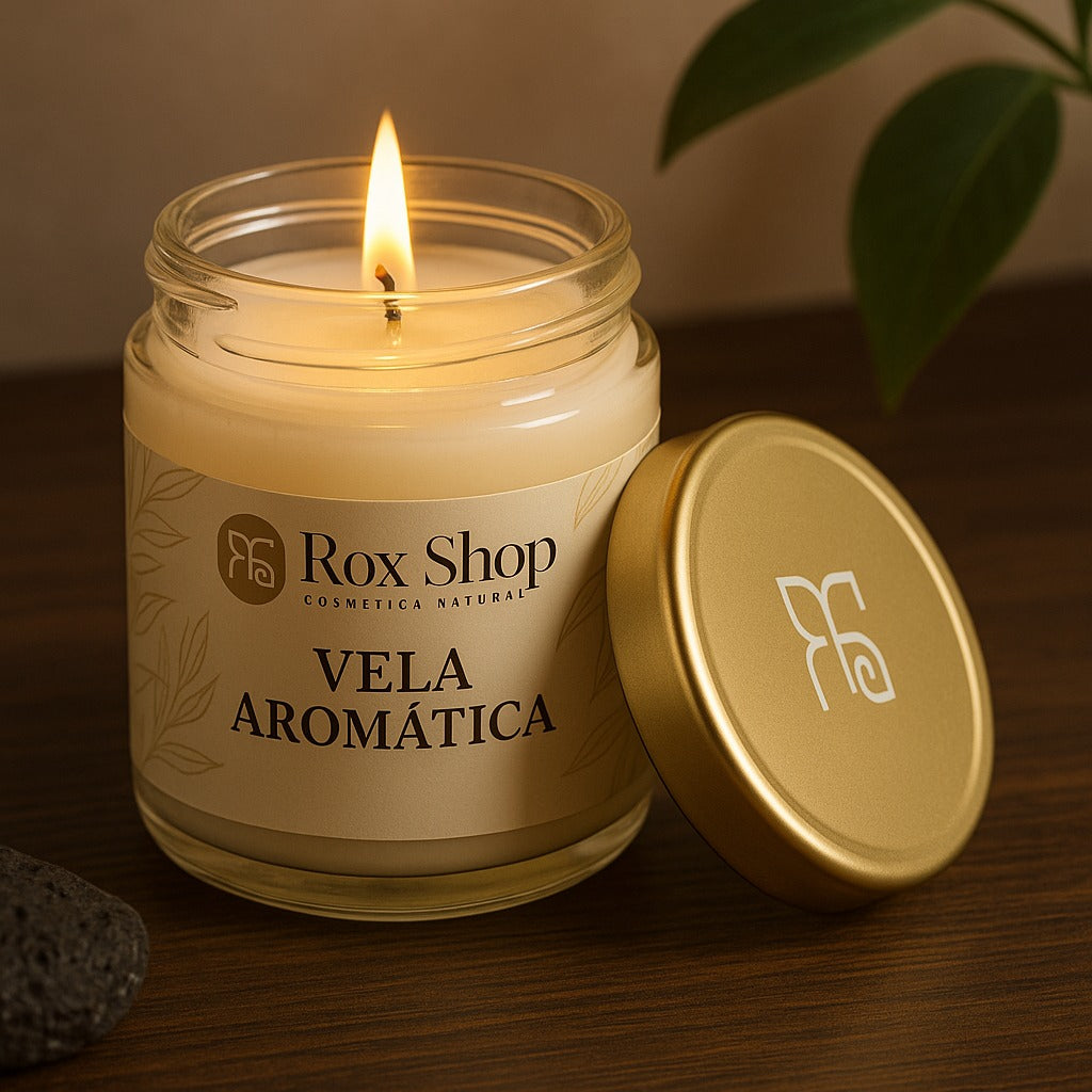 Veladora Artesanal Rox Shop