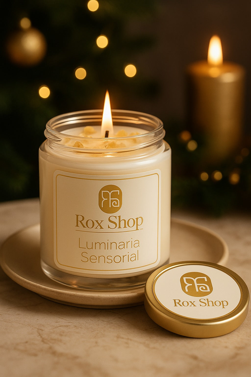 Veladora Artesanal Rox Shop