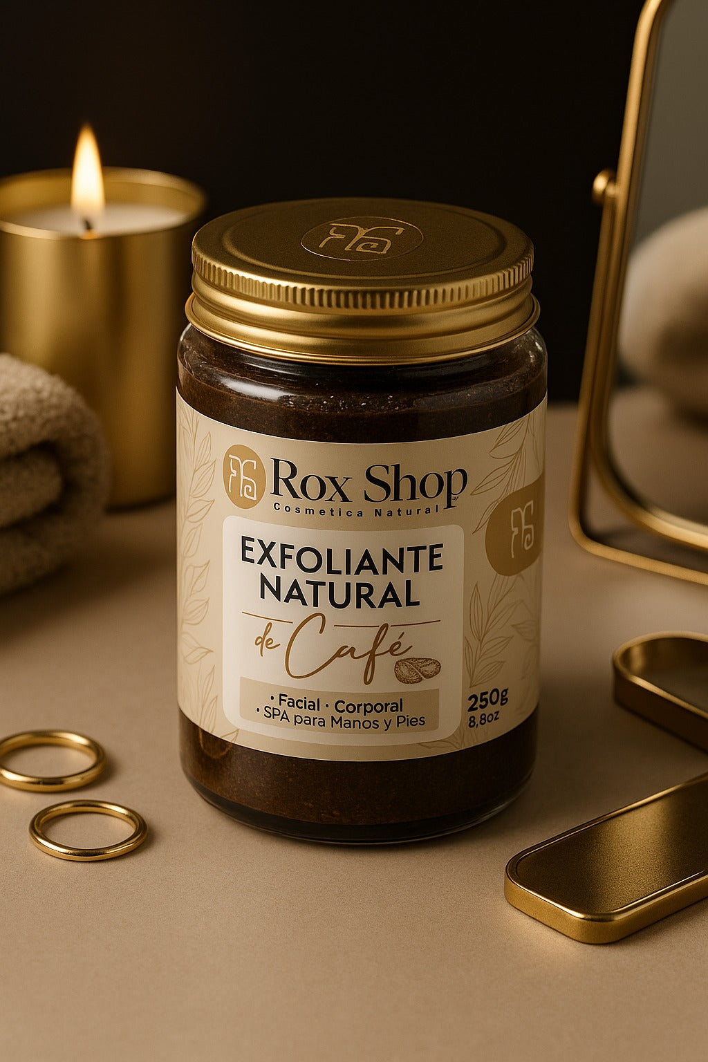 Exfoliante Natural De Café Rox Shop