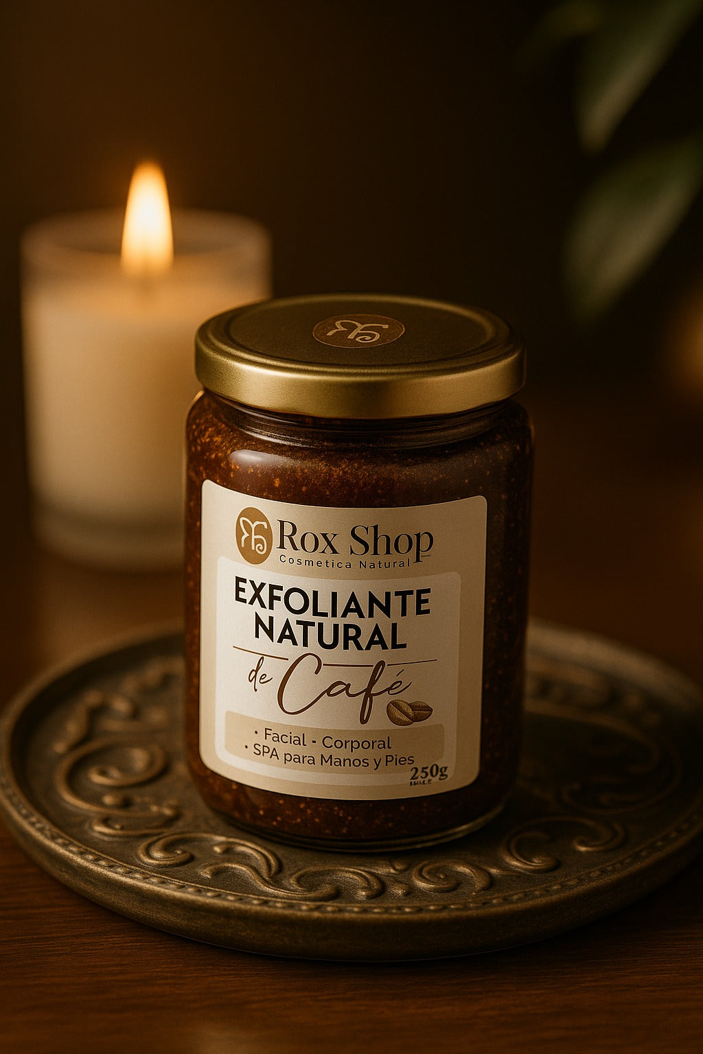 Exfoliante Natural De Café Rox Shop