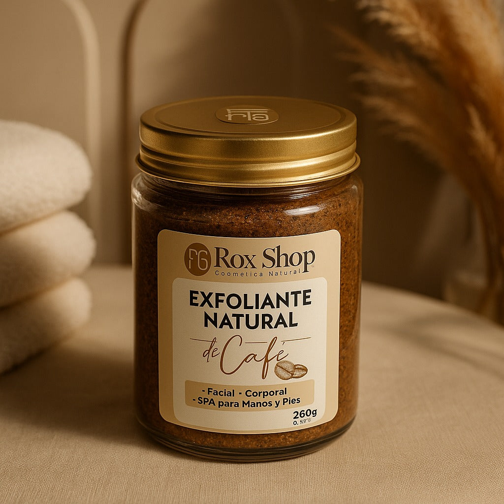 Exfoliante Natural De Café Rox Shop