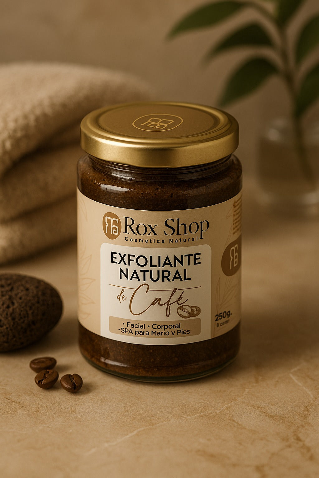 Exfoliante Natural De Café Rox Shop