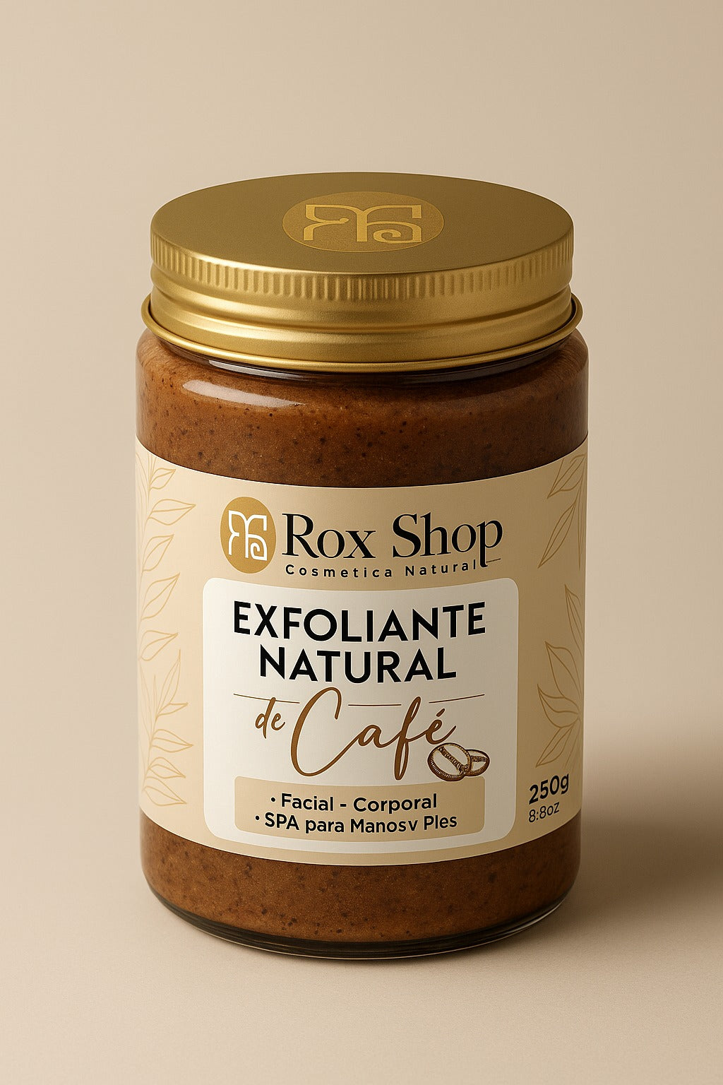 Exfoliante Natural De Café Rox Shop