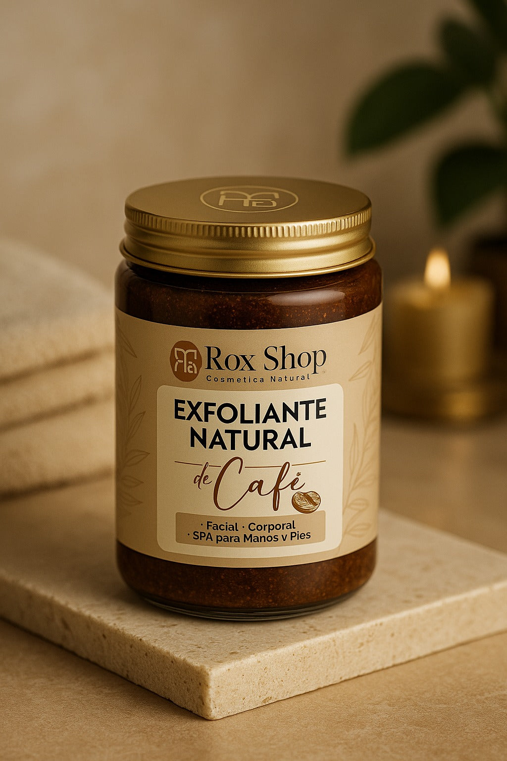 Exfoliante Natural De Café Rox Shop